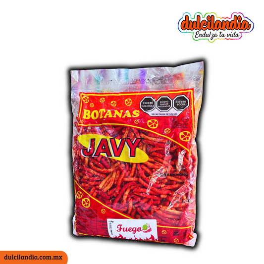 Churritos de Maíz Fuego JAVY Bolsa 1Kg