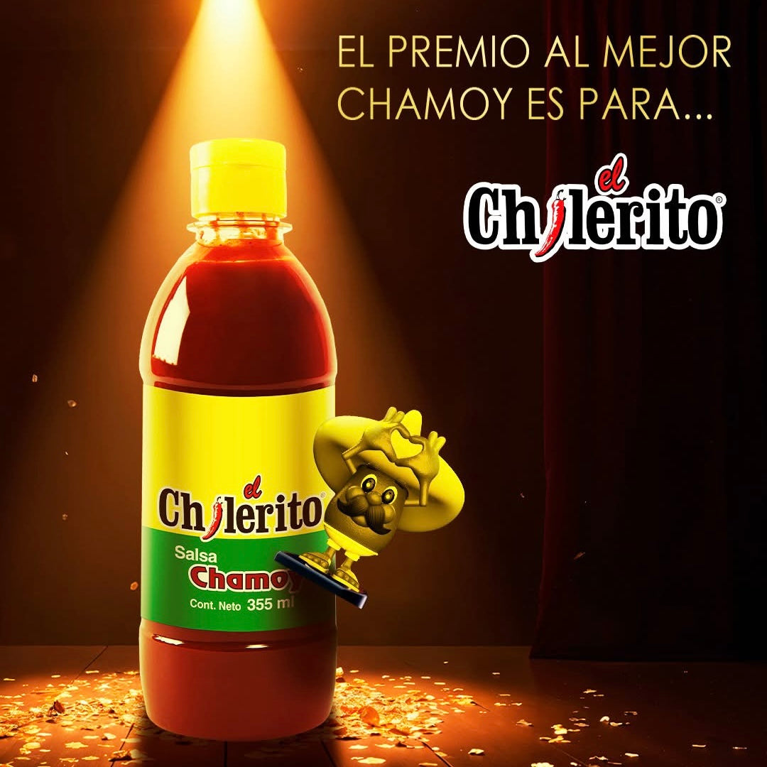 Chamoy Clásico EL CHILERITO Botella 355ml
