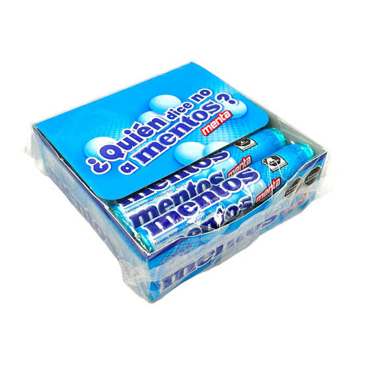 Mentos Menta 29g PERFETTI VAN MELLE Caja c/12