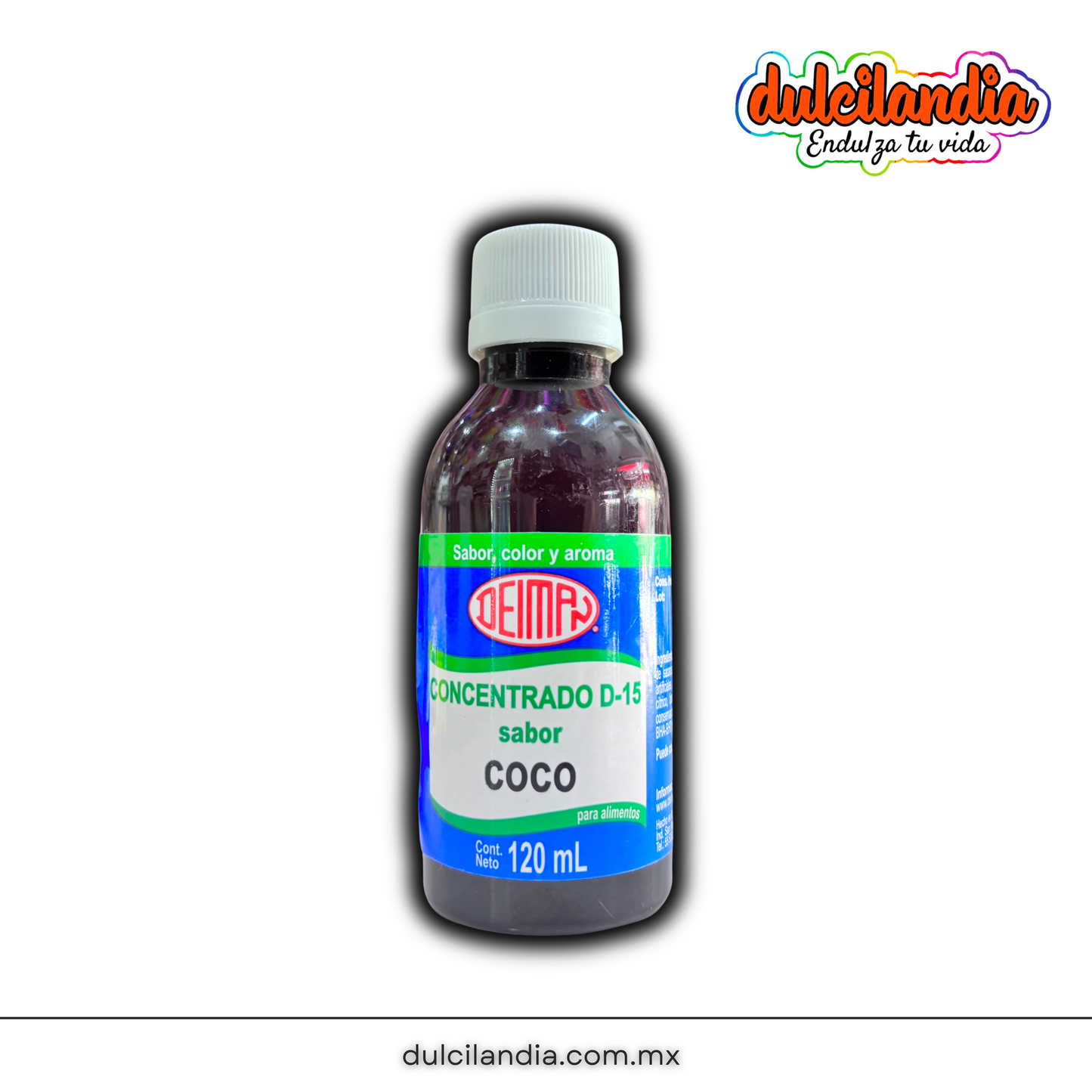 Concentrado de Coco DEIMAN Botella 120ml