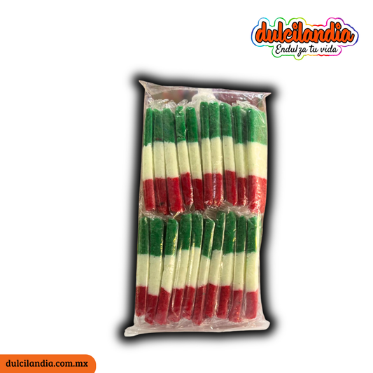 Banderas de Coco Especial 35g DULCES TRADICIONALES VARGAS Bolsa c/20