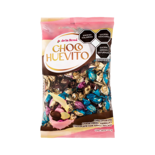 Chocolates Choco Huevito Surtido DE LA ROSA Bolsa c/100