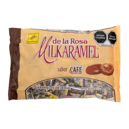 Caramelos Milkaramel Café 5g DE LA ROSA Bolsa c/100
