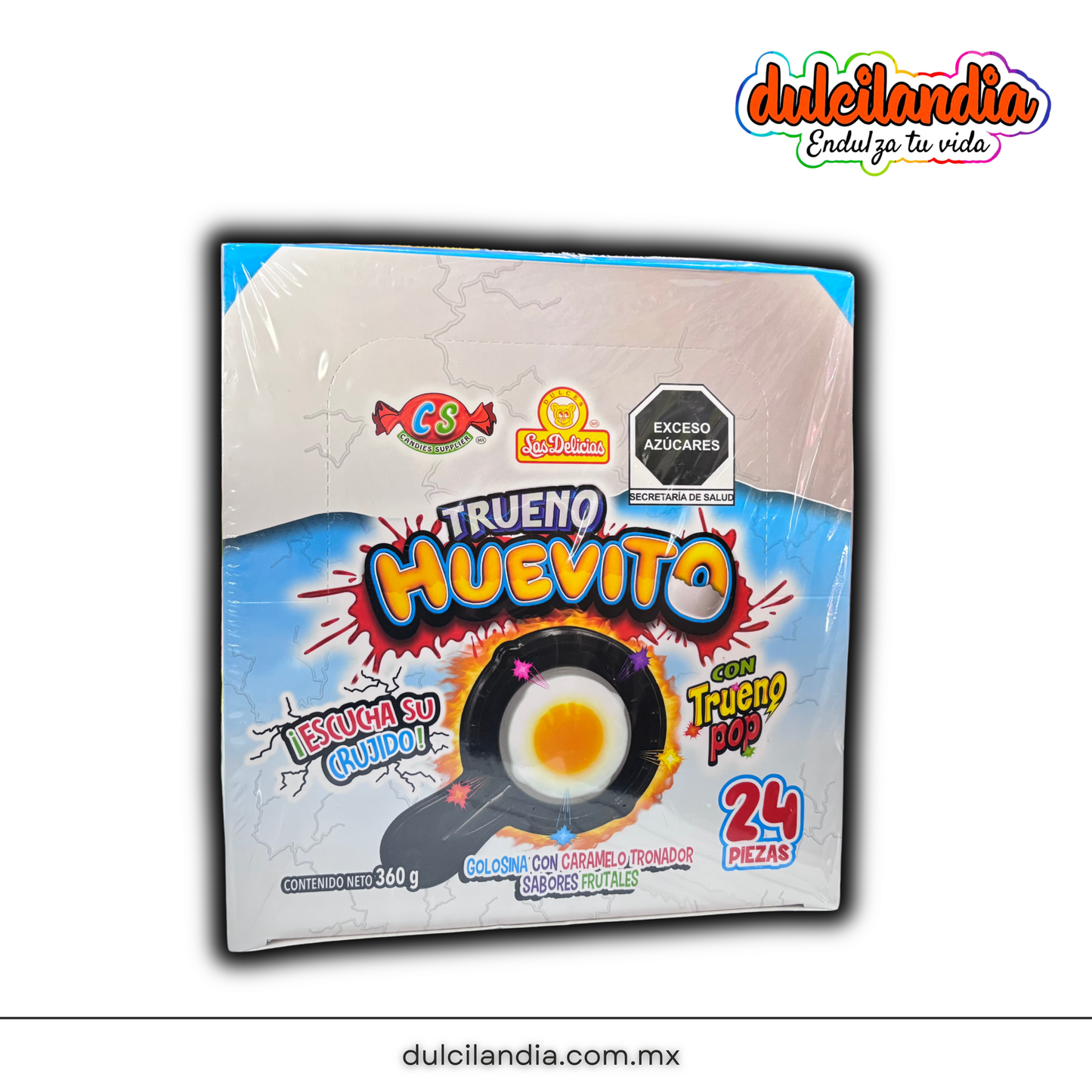 Trueno Huevito LAS DELICIAS Caja c/24
