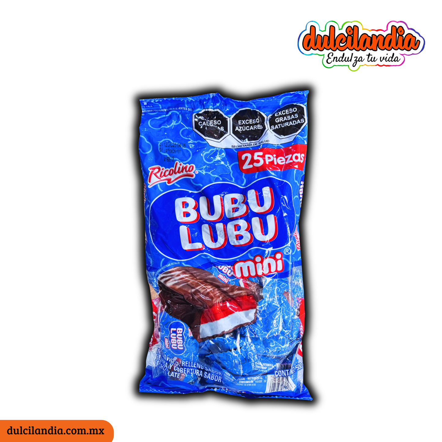 Mini Bubu Lubu 20g RICOLINO Bolsa c/25