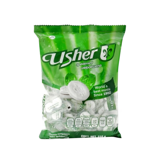 Pastillas Yerbabuena 2’s USHER Bolsa c/100