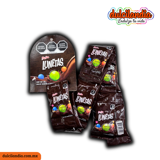 Chocolates Confitados Lunetas Sobres 20g RICOLINO Tira c/10