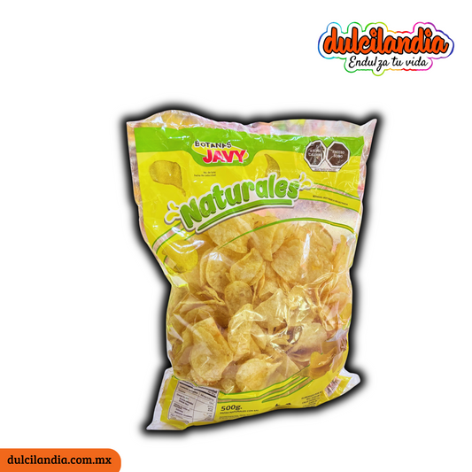 Papas Fritas Naturales con Sal JAVY Bolsa 500g