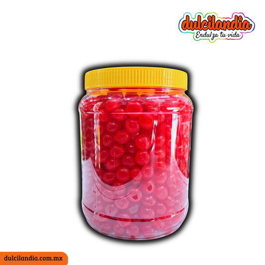 Gomitas Cherry Sours Cereza Acidita CANEL’S Vitrolero 1.5Kg