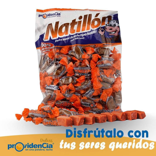 Dulce de Leche Natillón Mini 5g PROVIDENCIA Bolsa c/100