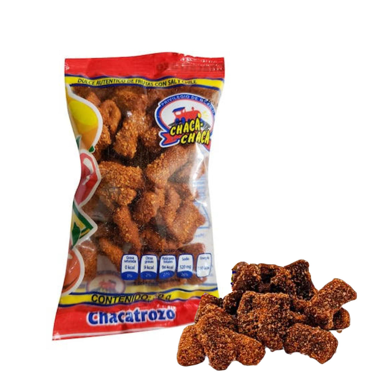 Riel de Tamarindo Chacatrozo 50g CHACA CHACA Bolsa c/10
