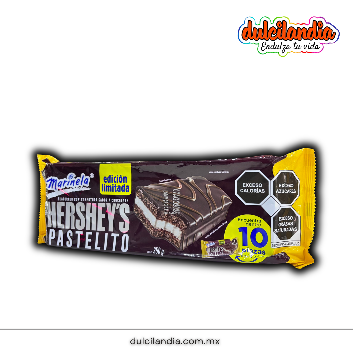Pastelitos Chocolate Hershey’s 25g MARINELA Bolsa c/10