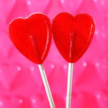 Paletas Corazón KORA Bolsa c/40