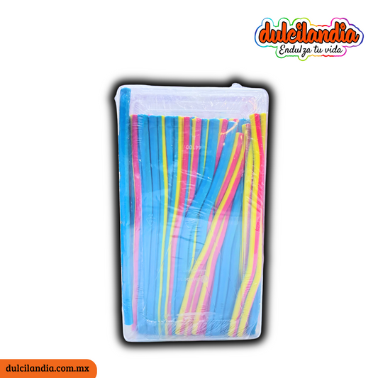 Caramelos Suaves Rellenos Rainbow Rope CANDY BOX Estuche 1Kg