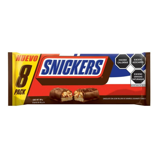 Chocolates Snickers 48g MARS Bolsa c/8
