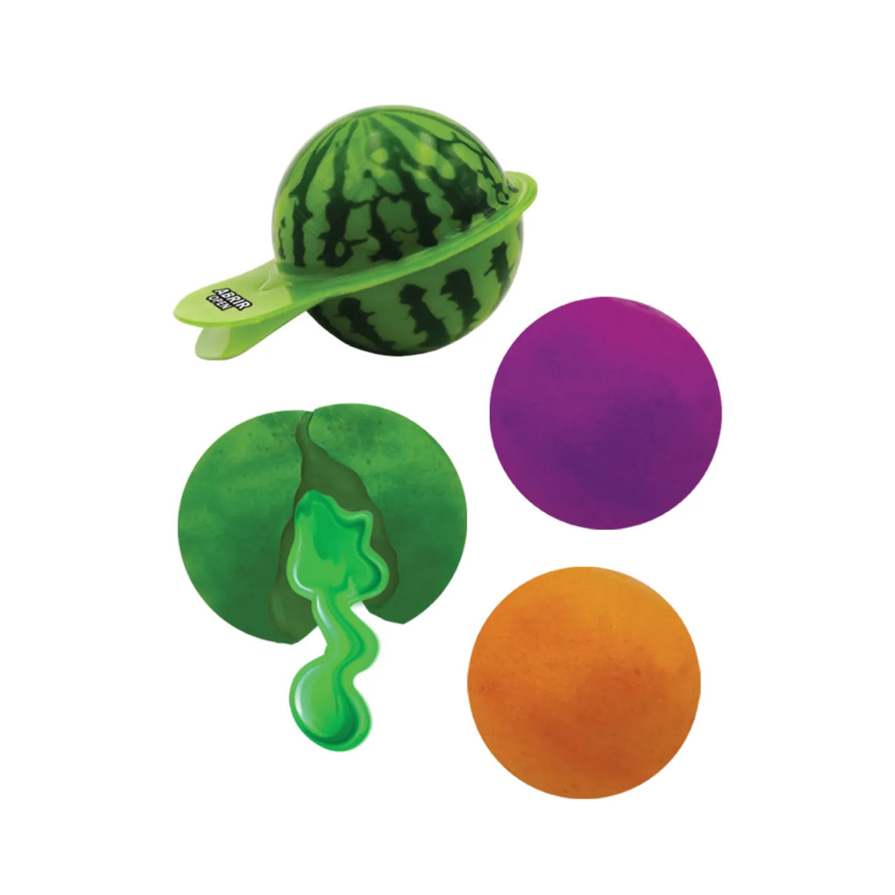 Gummy Frutas Rellenas LAS DELICIAS Vitrolero c/30