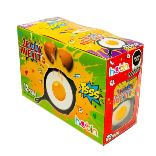Jelly Huevito 20g HUBIN Exhibidor c/12