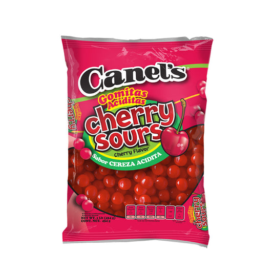 Gomitas Cherry Sours Cereza Acidita CANEL’S Bolsa 454g
