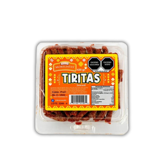 Tiritas de Tamarindo MORELIATES Estuche 420g