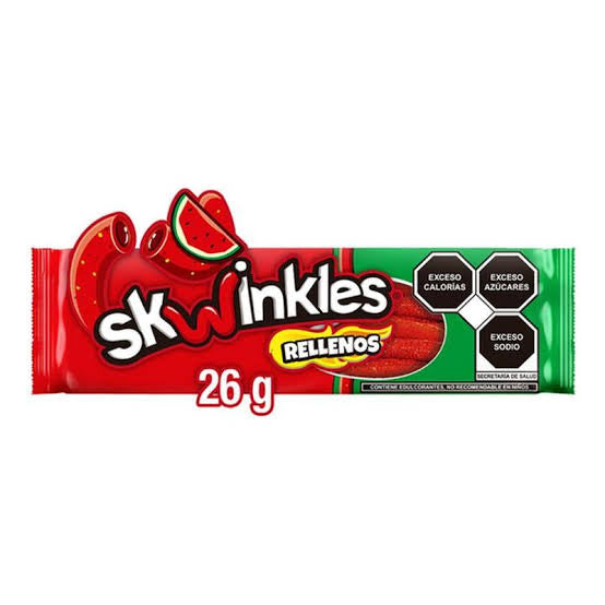 Skwinkles Rellenos Sandía 26g MARS Caja c/12