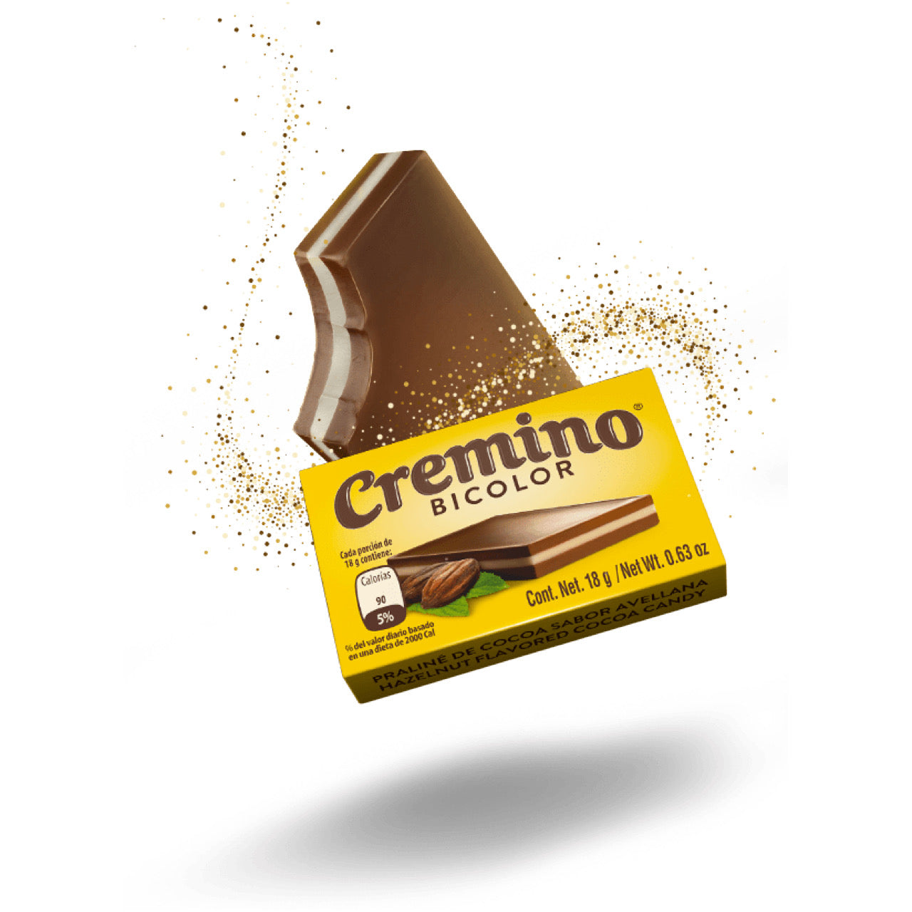 1 Promo Chocolates Cremino Bicolor Avellana NUTRESA Caja c/50
