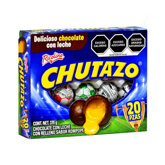 Chocolates Chutazo Rompope RICOLINO Caja c/20