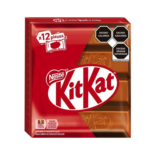 Chocolates Kit Kat 41.5g NESTLÉ Caja c/12