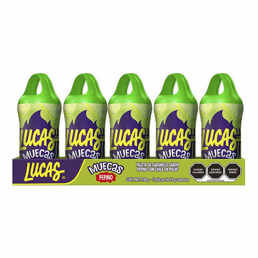 Lucas Muecas Pepino MARS Exhibidor c/10