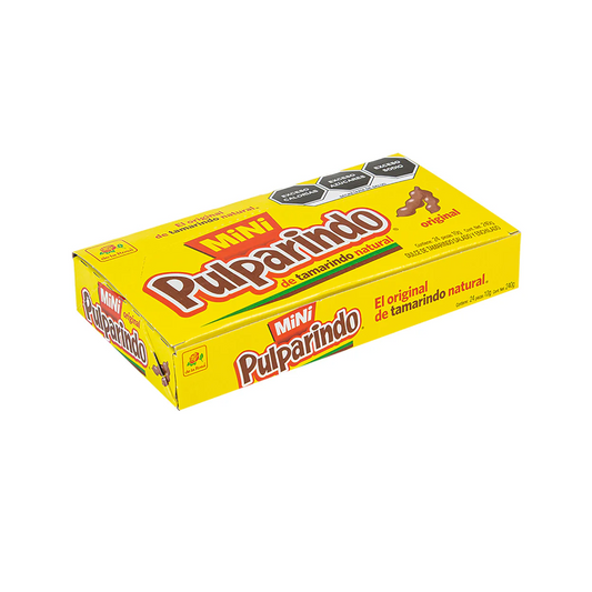 Mini Pulparindo Original 10g DE LA ROSA Caja c/24