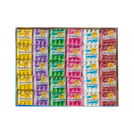 Chicles Surtidos 4’s DE LA ROSA Caja c/60