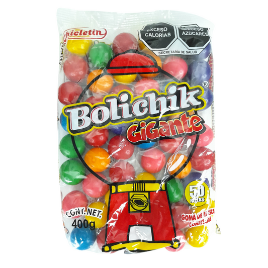 Chicles Bolichik Bola Gigante CHICLETIN Bolsa c/50