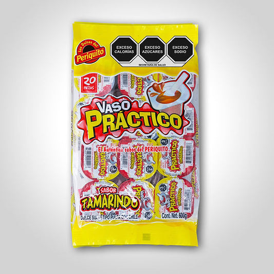 Vaso Práctico con Pulpa de Tamarindo 30g TICO Bolsa c/20
