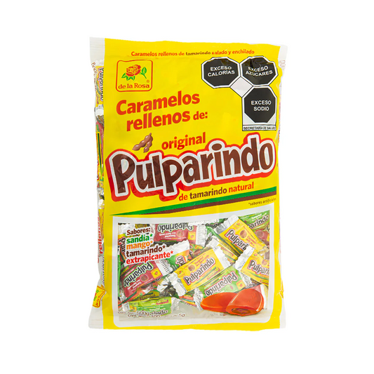 Caramelos Rellenos Pulparindo Surtidos 5g DE LA ROSA Bolsa c/100