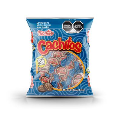 Caramelos Cachitos 4.7g MONTES Bolsa c/100