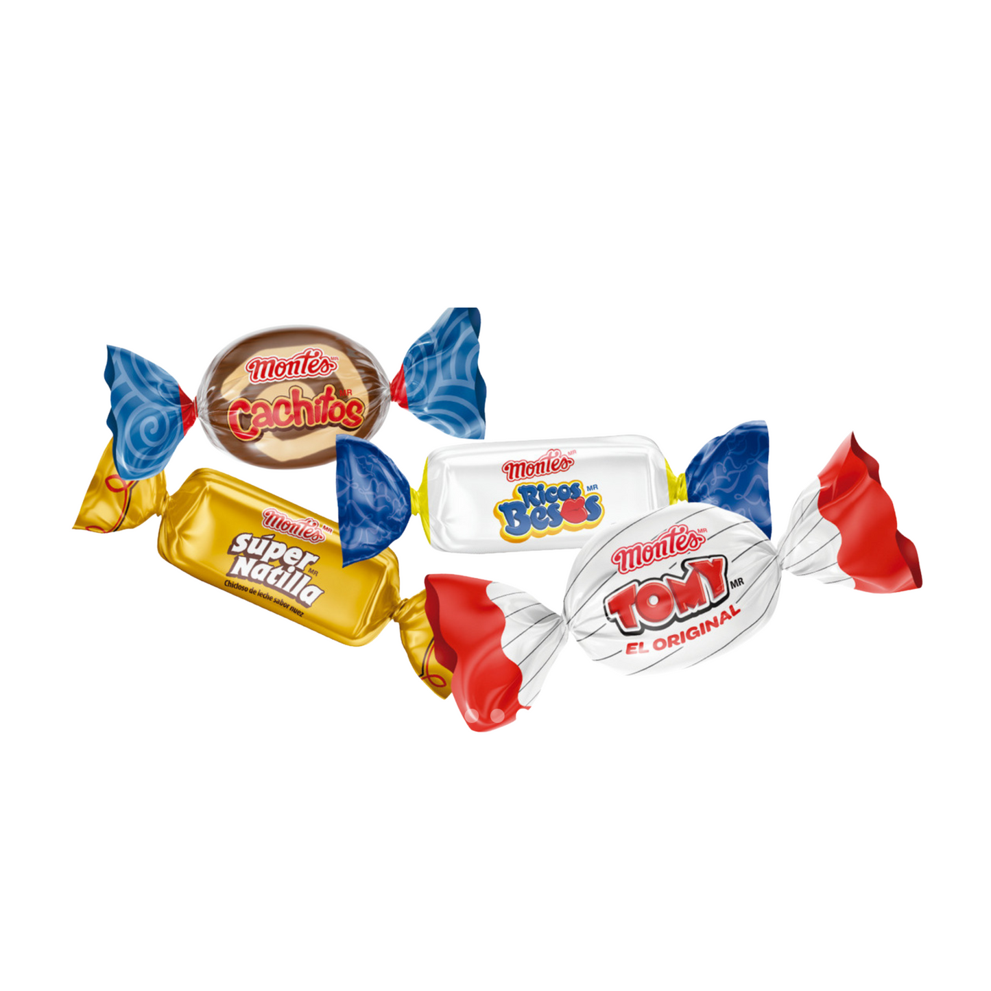 Caramelos Surtido 4.7g MONTES Bolsa c/100