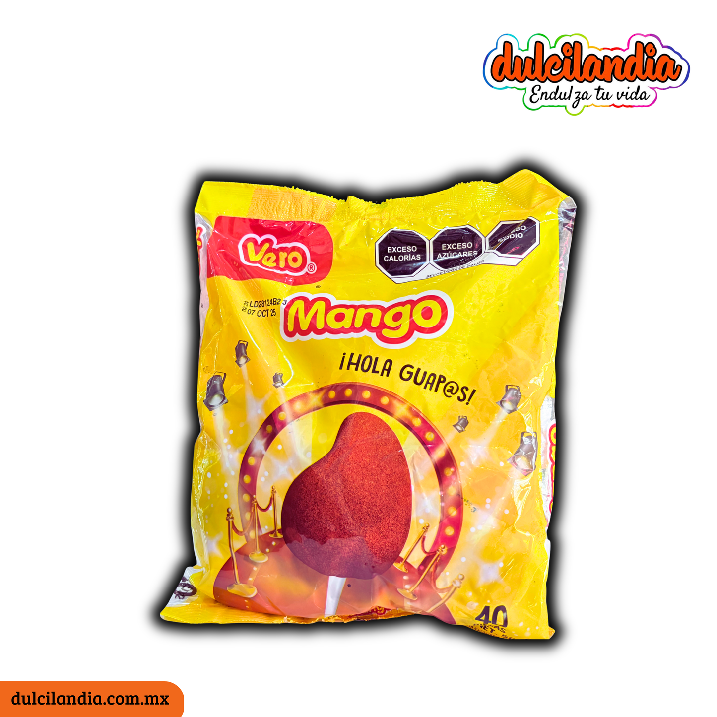 Paletas Mango 14g VERO Bolsa c/40