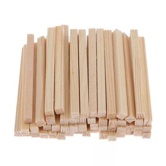 Palos de Madera Cuadrado 11cm BAMBOO Bolsa c/150g