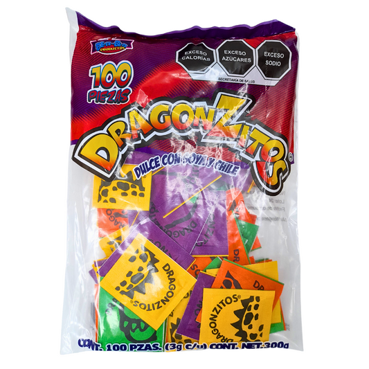 Dragonzitos Dulce en Polvo 3g BER-BER Bolsa c/100