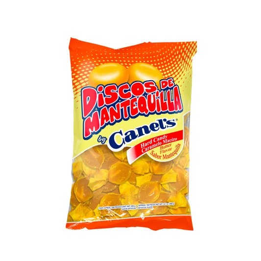 Caramelos Discos de Mantequilla 4g CANEL’S Bolsa c/100