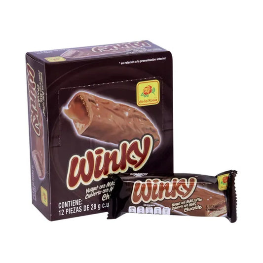 Chocolates Winky 25g DE LA ROSA Caja c/12