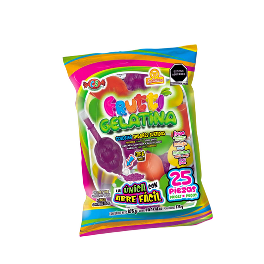 Gelatinas Frutti Gelatina 35g LAS DELICIAS Bolsa c/25