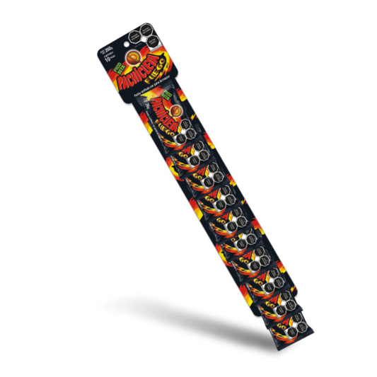 Paletas Pachicleta Fuego 26g CUANDA Tira c/10