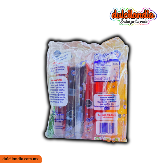 Bolis Surtidos HELADOS MARTITA Bolsa c/20