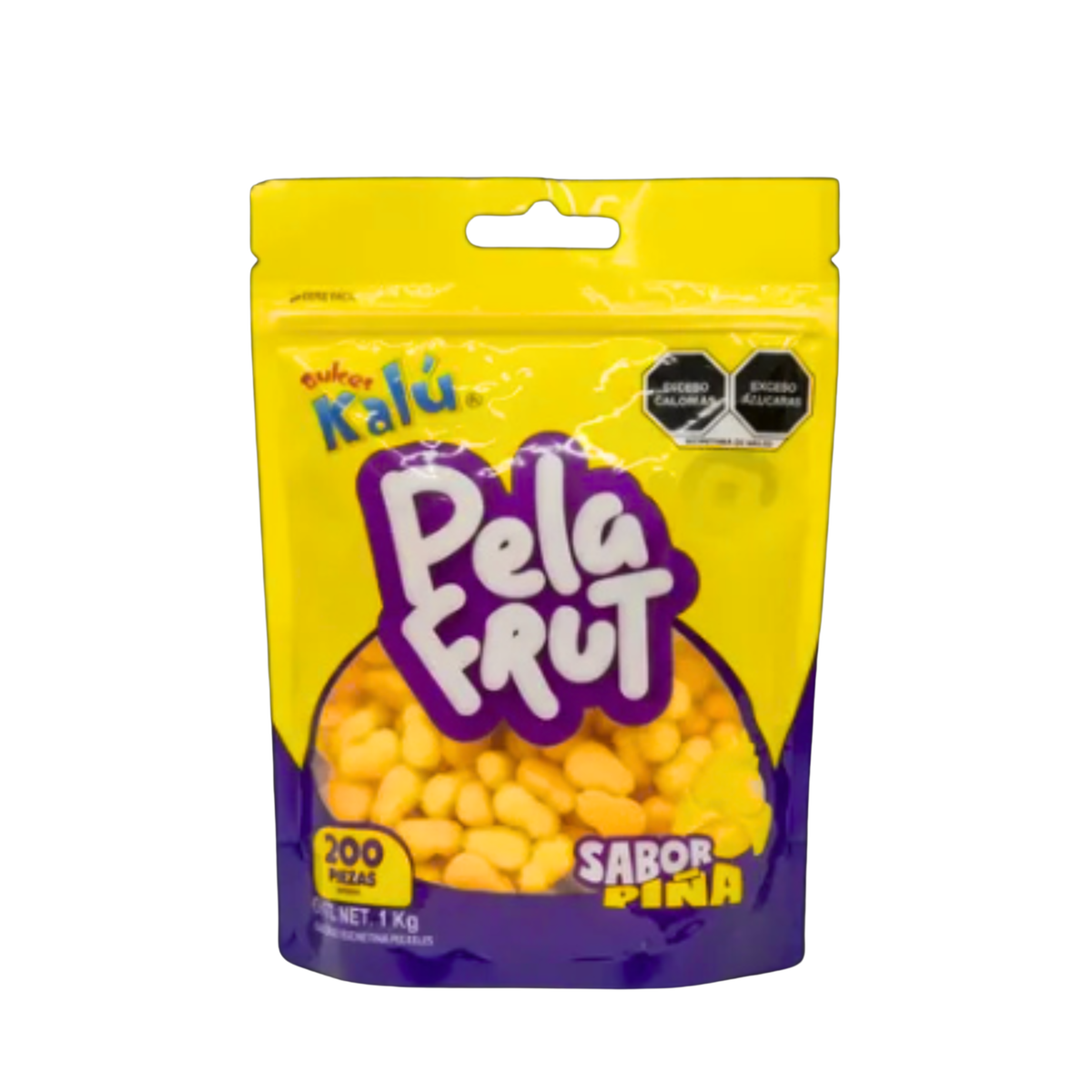 Gomitas Pelables Pela Frut Piña KALÚ Bolsa c/200