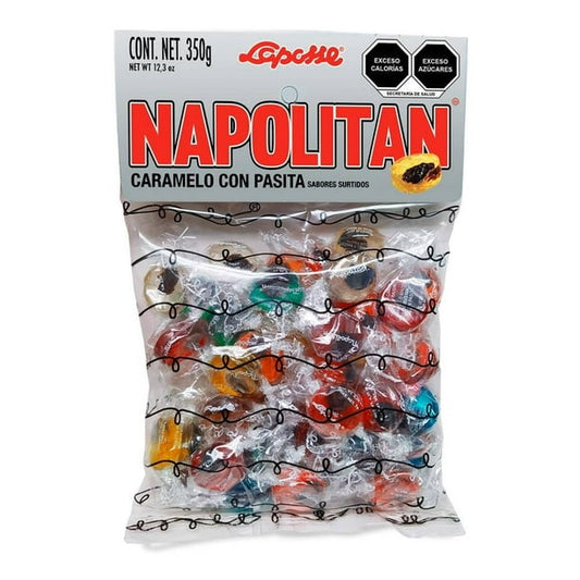 Caramelos con Pasitas Napolitan Surtido LAPOSSE Bolsa 350g
