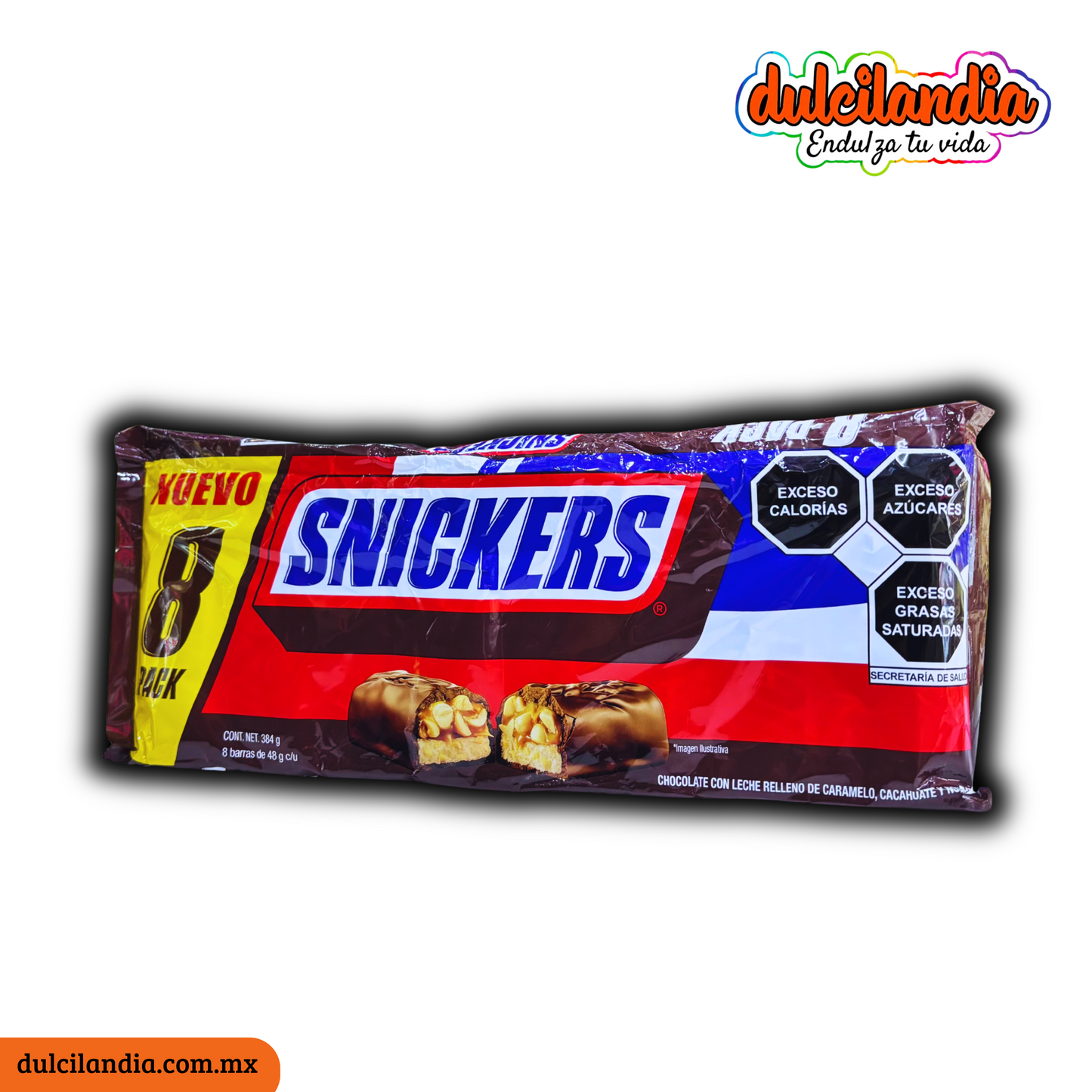 Chocolates Snickers 48g MARS Bolsa c/8