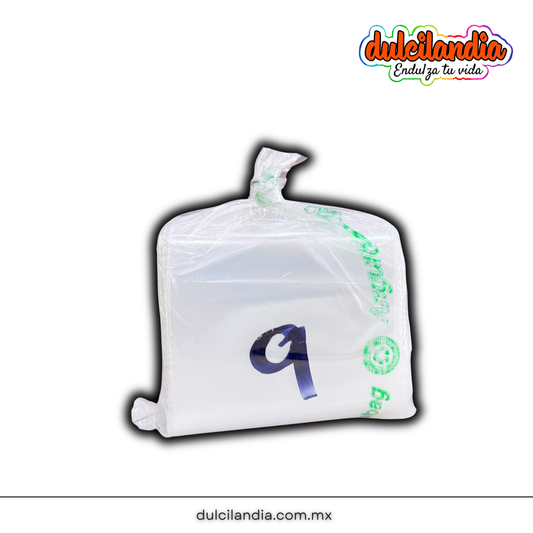Bolsas Plástico 9x26 Planas ECOBOLSAS Bolsa 250g