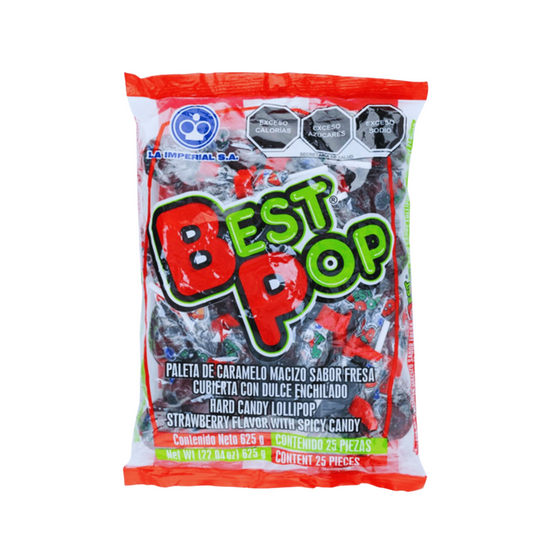 Paletas Best Pop 25g LA IMPERIAL Bolsa c/25