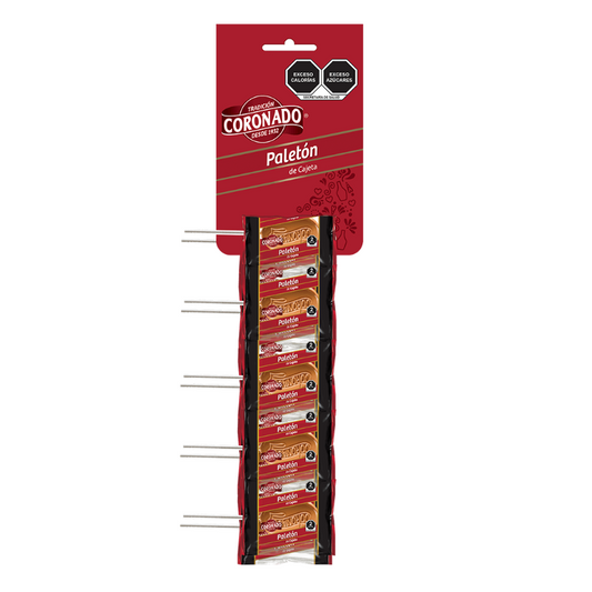 Paletas de Cajeta Paletón 12g CORONADO Tira c/10