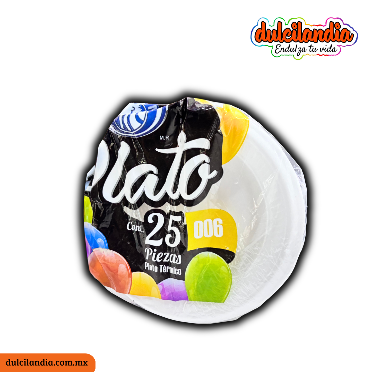 Plato Pastelero Térmico Mariel 006 REYMA Empaque c/25